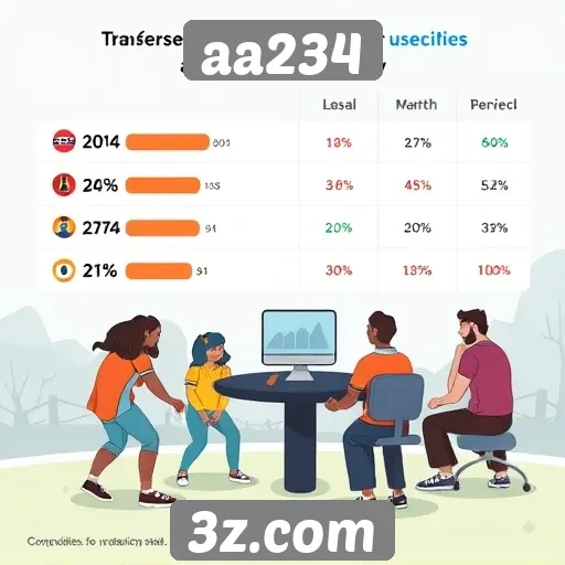 Estatísticas de usuários ativos no site aa234